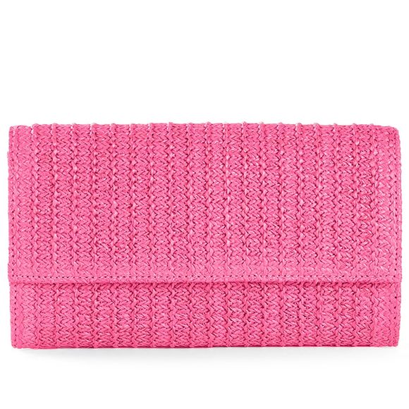 Straw Clutch Bags Straw Beach Crossbody Purse Woven Envelope :') - Picture 1 of 7